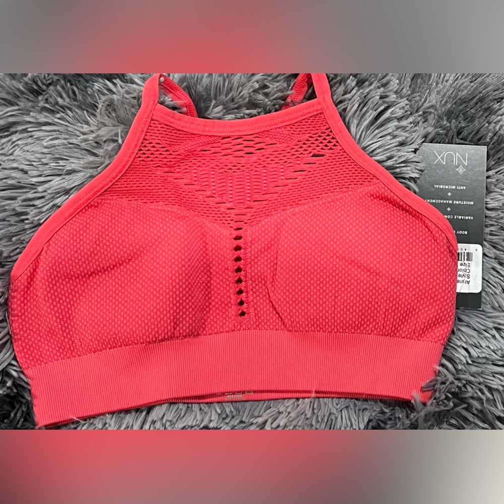 Nux Seamless Alana Bra HOT Pink - Picture 1 of 5